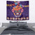 Personalised Mexico Day Of The Dead Tapestry Sugar Skull With Maracas Mexican Folk Pattern - Wonder Print Shop