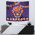 Personalised Mexico Day Of The Dead Tapestry Sugar Skull With Maracas Mexican Folk Pattern - Wonder Print Shop
