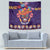 Personalised Mexico Day Of The Dead Tapestry Sugar Skull With Maracas Mexican Folk Pattern - Wonder Print Shop
