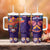 Personalised Mexico Day Of The Dead Tumbler With Handle Sugar Skull With Maracas Mexican Folk Pattern - Wonder Print Shop