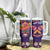 Personalised Mexico Day Of The Dead Tumbler With Handle Sugar Skull With Maracas Mexican Folk Pattern - Wonder Print Shop
