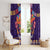 Personalised Mexico Day Of The Dead Window Curtain Sugar Skull With Maracas Mexican Folk Pattern - Wonder Print Shop