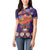 Personalised Mexico Day Of The Dead Women Polo Shirt Sugar Skull With Maracas Mexican Folk Pattern - Wonder Print Shop