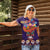 Personalised Mexico Day Of The Dead Women Polo Shirt Sugar Skull With Maracas Mexican Folk Pattern - Wonder Print Shop