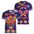 Personalised Mexico Day Of The Dead Women V-Neck T-Shirt Sugar Skull With Maracas Mexican Folk Pattern - Wonder Print Shop