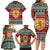 Scotland Christmas Family Matching Long Sleeve Bodycon Dress and Hawaiian Shirt The Royal Arms of Scotland With Thistle - Wonder Print Shop
