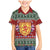 Scotland Christmas Family Matching Mermaid Dress and Hawaiian Shirt The Royal Arms of Scotland With Thistle - Wonder Print Shop