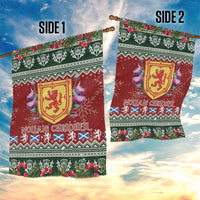 Scotland Christmas Garden Flag The Royal Arms of Scotland With Thistle - Wonder Print Shop