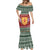Scotland Christmas Mermaid Dress The Royal Arms of Scotland With Thistle - Wonder Print Shop