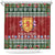 Scotland Christmas Shower Curtain The Royal Arms of Scotland With Thistle