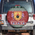 Scotland Christmas Spare Tire Cover The Royal Arms of Scotland With Thistle - Wonder Print Shop