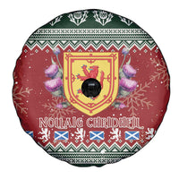 Scotland Christmas Spare Tire Cover The Royal Arms of Scotland With Thistle - Wonder Print Shop
