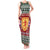 Scotland Christmas Tank Maxi Dress The Royal Arms of Scotland With Thistle - Wonder Print Shop