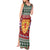 Scotland Christmas Tank Maxi Dress The Royal Arms of Scotland With Thistle - Wonder Print Shop