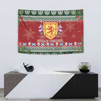 Scotland Christmas Tapestry The Royal Arms of Scotland With Thistle - Wonder Print Shop