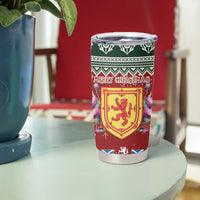 Scotland Christmas Tumbler Cup The Royal Arms of Scotland With Thistle - Wonder Print Shop