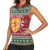 Scotland Christmas Women Sleeveless Polo Shirt The Royal Arms of Scotland With Thistle - Wonder Print Shop