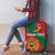 Personalised Morocco Proclamation Day Luggage Cover Moussier's Redstart With Coat Of Arms - Wonder Print Shop
