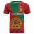 Personalised Morocco Proclamation Day T Shirt Moussier's Redstart With Coat Of Arms - Wonder Print Shop