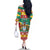 Guyana Christmas Family Matching Off The Shoulder Long Sleeve Dress and Hawaiian Shirt Coat Of Arms with Flag Style - Wonder Print Shop