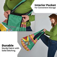 Guyana Christmas Grocery Bag Coat Of Arms with Flag Style