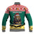 Cameroon Christmas Baseball Jacket Lion Santa Joyeux Noel - Wonder Print Shop