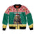 Cameroon Christmas Bomber Jacket Lion Santa Joyeux Noel - Wonder Print Shop