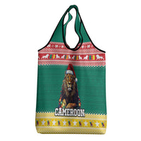 Cameroon Christmas Grocery Bag Lion Santa Joyeux Noel