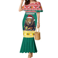Cameroon Christmas Mermaid Dress Lion Santa Joyeux Noel - Wonder Print Shop