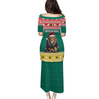 Cameroon Christmas Puletasi Lion Santa Joyeux Noel - Wonder Print Shop