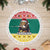 Cameroon Christmas Tree Skirt Lion Santa Joyeux Noel - Wonder Print Shop