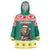 Cameroon Christmas Wearable Blanket Hoodie Lion Santa Joyeux Noel - Wonder Print Shop