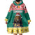 Cameroon Christmas Wearable Blanket Hoodie Lion Santa Joyeux Noel - Wonder Print Shop