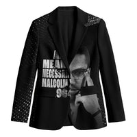 Malcolm X El-Hajj Malik El-Shabazz Blazer By Any Means Necessary - Wonder Print Shop