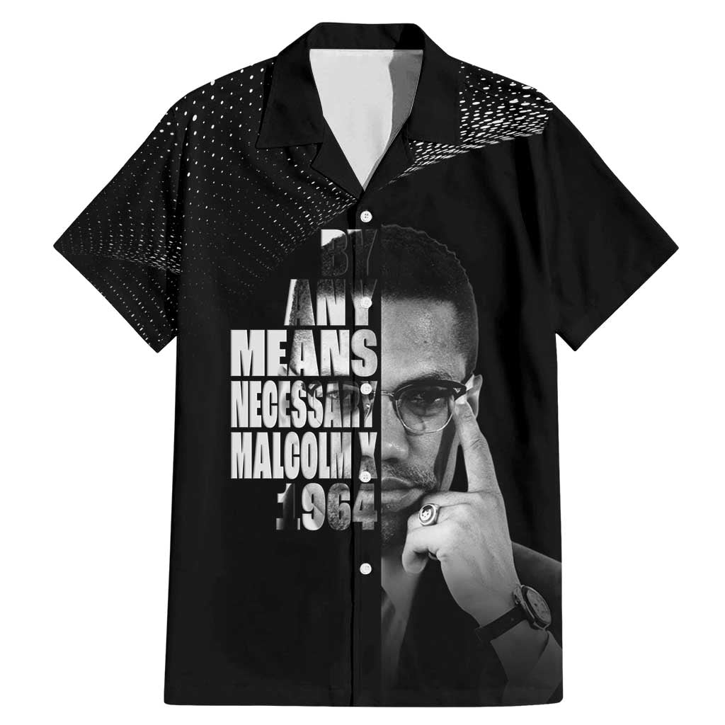 Malcolm X El-Hajj Malik El-Shabazz Family Matching Mermaid Dress and Hawaiian Shirt By Any Means Necessary - Wonder Print Shop
