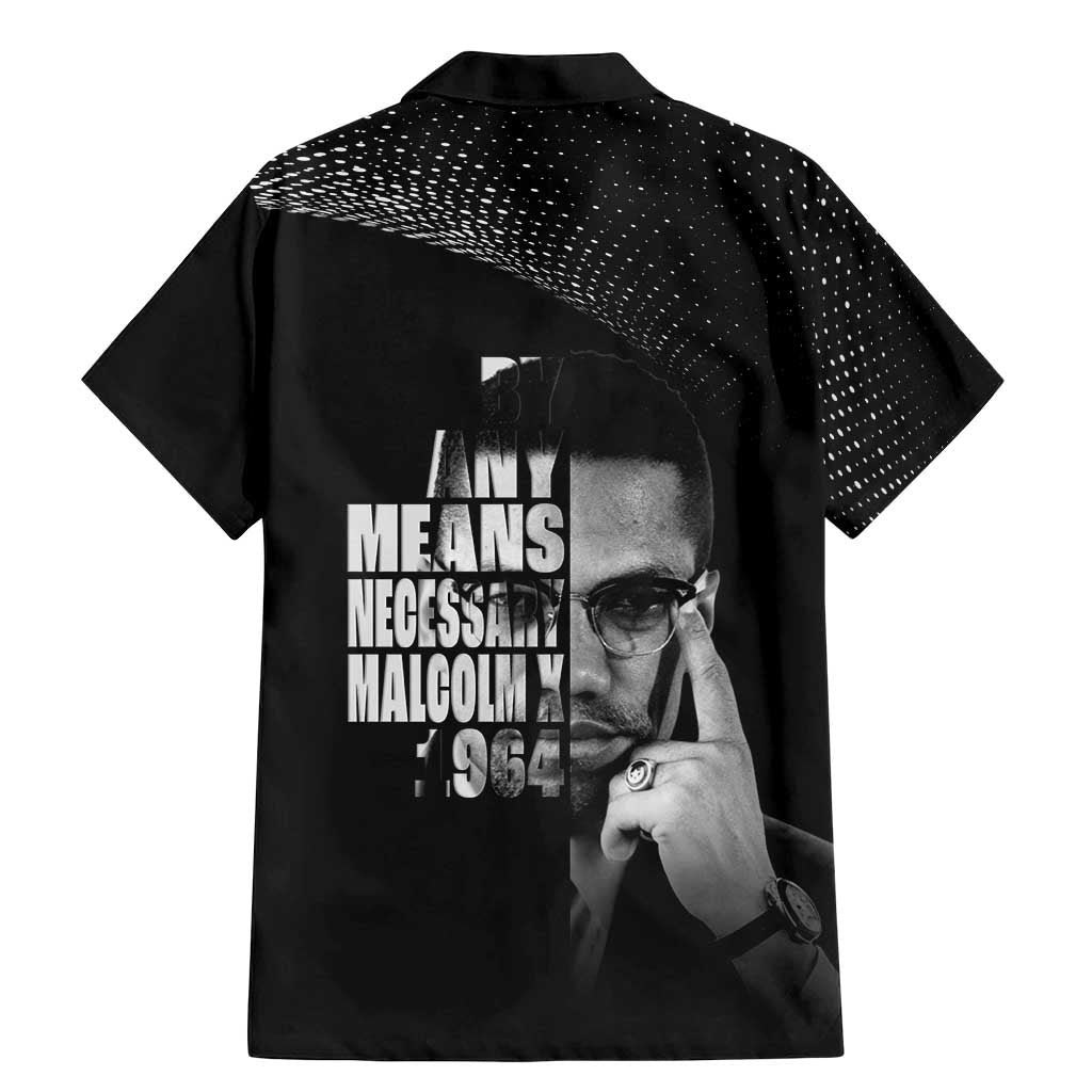 Malcolm X El-Hajj Malik El-Shabazz Family Matching Mermaid Dress and Hawaiian Shirt By Any Means Necessary - Wonder Print Shop