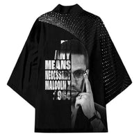 Malcolm X El-Hajj Malik El-Shabazz Kimono By Any Means Necessary - Wonder Print Shop