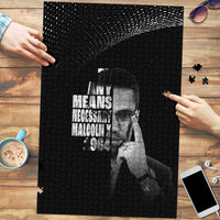 Malcolm X El-Hajj Malik El-Shabazz Puzzle By Any Means Necessary - Wonder Print Shop