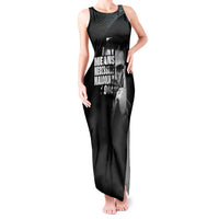 Malcolm X El-Hajj Malik El-Shabazz Tank Maxi Dress By Any Means Necessary - Wonder Print Shop