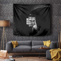 Malcolm X El-Hajj Malik El-Shabazz Tapestry By Any Means Necessary - Wonder Print Shop