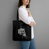 Malcolm X El-Hajj Malik El-Shabazz Tote Bag By Any Means Necessary - Wonder Print Shop