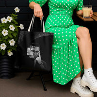 Malcolm X El-Hajj Malik El-Shabazz Tote Bag By Any Means Necessary - Wonder Print Shop