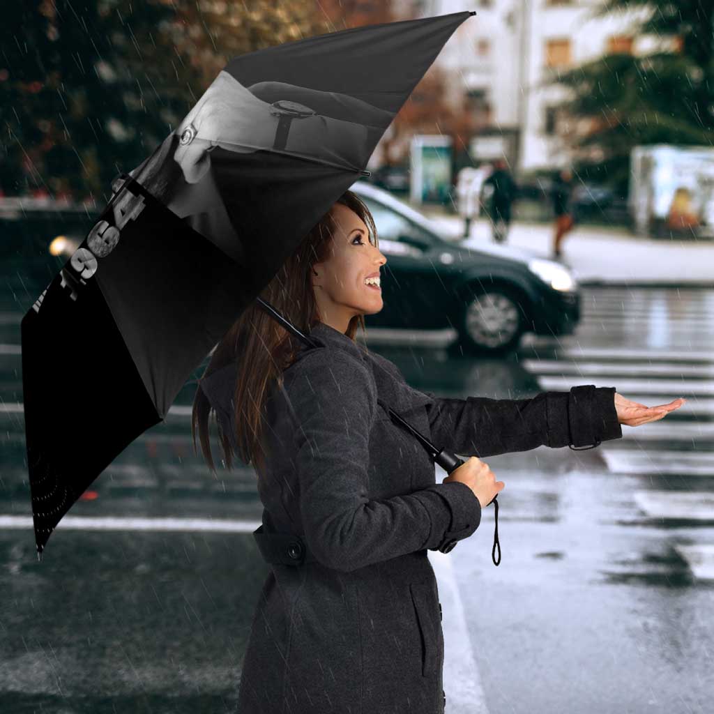 Malcolm X El-Hajj Malik El-Shabazz Umbrella By Any Means Necessary - Wonder Print Shop