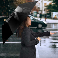 Malcolm X El-Hajj Malik El-Shabazz Umbrella By Any Means Necessary - Wonder Print Shop