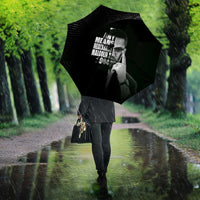 Malcolm X El-Hajj Malik El-Shabazz Umbrella By Any Means Necessary - Wonder Print Shop