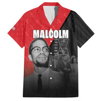 African America Heroes Hawaiian Shirt Malcolm X Speaks - Wonder Print Shop