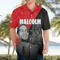 African America Heroes Hawaiian Shirt Malcolm X Speaks - Wonder Print Shop