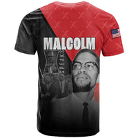 African America Heroes T Shirt Malcolm X Speaks - Wonder Print Shop