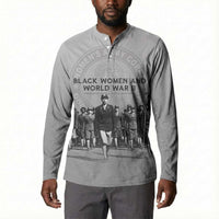 Black Women of World War II Button Sweatshirt 6888th Central Postal Directory Battalion