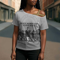 Black Women of World War II Cross Shoulder Shirt 6888th Central Postal Directory Battalion